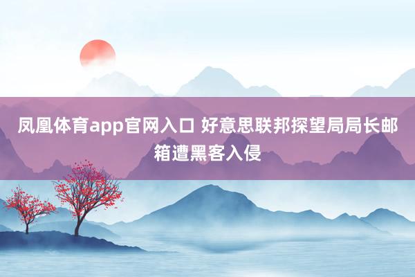 凤凰体育app官网入口 好意思联邦探望局局长邮箱遭黑客入侵