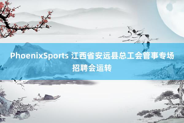PhoenixSports 江西省安远县总工会管事专场招聘会运转