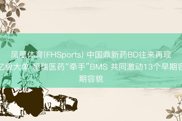 凤凰体育(FHSports) 中国鼎新药BD往来再现千亿级大单 恒瑞医药“牵手”BMS 共同激动13个早期容貌
