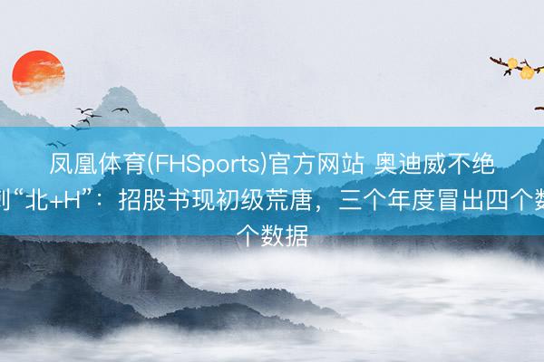 凤凰体育(FHSports)官方网站 奥迪威不绝冲刺“北+H”：招股书现初级荒唐，三个年度冒出四个数据